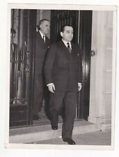 FRENCH PREMIER PIERRE MENDES & UN DELEGATE HENRI HOPPENOT NY 1954 Photo Y 290 picture