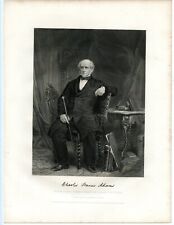CHARLES FRANCIS ADAMS, US Congressman Massachusetts/John Quincy Adams Son 9435 picture