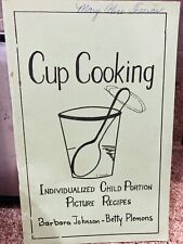 Cup Cooking Recipe Booklet 1978 Vintage Teaching picture