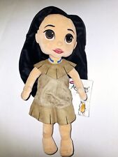 ❤️ NEW Disney Store Pocahontas Toddler Animators' Collection Plush Doll 13” picture