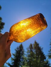 1890's Honey Amber SAFE Kidney Cure Bottle☆Old Warner's Liver Remedy NY. Bottle picture