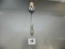 ONEIDA NORTHLAND ROYAL BALLAD PIERCED SERVING SPOON   STAINLESS  FLATWARE picture