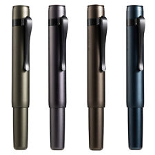 Hongdian M2 Mini Short Fountain Pen EF/F Nib &Converter, Aluminum Alloy Gift Pen picture