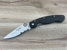 Spyderco Military G36GPSE Combo Edge, Early Model #005V picture