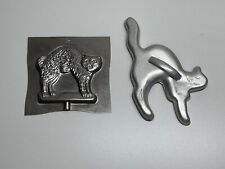 Vintage Halloween Scaredy Cat Chocolate/Candy Mold & Cookie Cutter  picture
