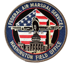 FEDERAL AIR MARSHAL WASHINGTON FIELD OFFICE PATCH (PD11) FULL COLOR picture