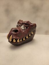 Vintage Matchless Grove 1981 Dragon Head Rare Candle Holder Sculpture Pottery picture