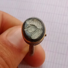 Very Stunning Ancient Bronze Antique Roman Ring Rare Type Old Artifact Authentic picture