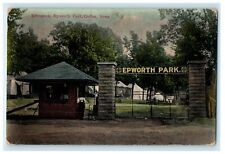 1909 Entrance Epworth Park Colfax Iowa IA Posted Antique Postcard picture