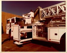 Original Sutphen Corp. Firefighting Apparatus Photo Denver Fire Truck Close Up  picture