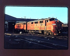GM&O Engine Locomotive #880A F3A Railroad 35mm Photo Slide 1977 Bloomington ILL picture