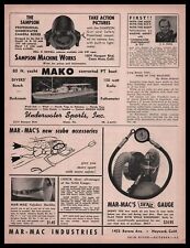 1956 Underwater Sports Miami Mako Yacht Converted PT Boat Photo Vintage Print Ad picture