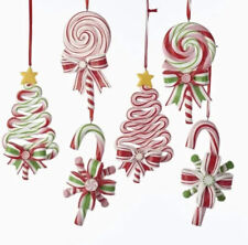Christmas Kurt Adler Lollipop, Peppermint, Candy Cane Price Per 1 picture