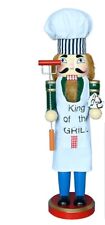 15 inches Christmas Nutcracker Decoration Chef Cook King of Grill picture
