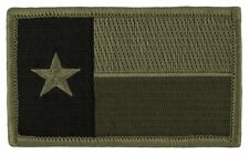 Tactical Patch Subdued OD Colors Texas State Flag Patch (Hook Fastener)  picture