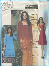 1970s Vtg Bell Sleeve or Sleeveless Dress McCalls 5439 Marlo Pattern Sz 8 B 31½ picture