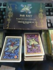 Far East Playing Cards Heraclio Fournier Spain 2 Decks complete vintage costumes picture