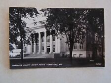 C1688 Postcard RPPC WI Wisconsin Waushara County Court House Wautoma picture