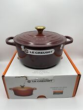 Le Creuset Enameled Cast Iron Red Round Dutch Oven, 3.5 Qt., Rhone Discontinued picture