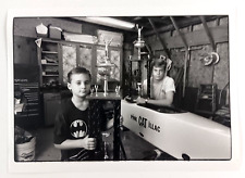 1989 Charlotte North Carolina Soap Box Derby Racers Garage Vintage Press Photo picture