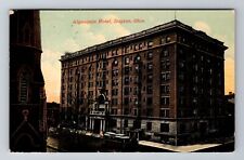 Dayton OH-Ohio, Algonquin Hotel, Advertising, c1914 Antique Vintage Postcard picture