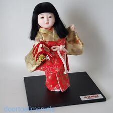 Vintage Kyugetsu Doll w/ Suzu Shinto Bells Tokyo Japan Yamaha picture