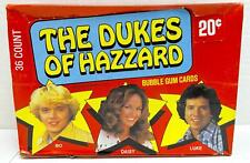 1980 Dukes of Hazzard TV Show Vintage FULL 36 Pack Trading Card Wax Box Donruss picture