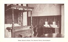 Somerset England, Abbot Beere's Room George Hotel Glastonbury Vintage Postcard picture