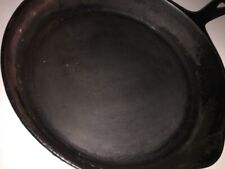Wardway Cast Iron Round Skillet 1440 1930s? Montgomery Ward AS IS RESTORE picture