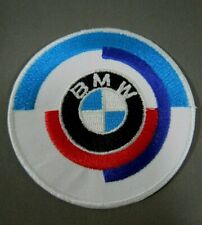 BMW Motorsports Roundel Vintage Style Iron-On Automotive Patch 3