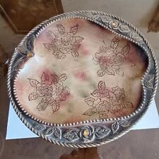 Vintage Decorative plate Hand painted picture