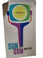 Vintage Sun Gun Movie Light  Sylvania with instructions In original box  picture
