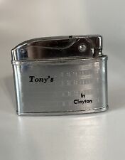 • St. Louis Mo. TONY’S Restaurant In Clayton Vintage Advertising Lighter picture