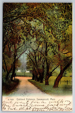 Vintage Postcard MA Swampscott Oakland Entrance c1909 Divided Back ~7115 picture