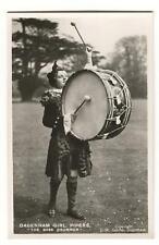 RPPC Postcard Dagenham Girl Pipers Bass Drummers  picture