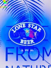Lone Star Texas Armadillo Beer Lamp Neon Sign 20
