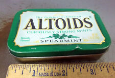 ALTOIDS spearmint tin, (empty), colorful graphics, fun collectible tin, mints picture