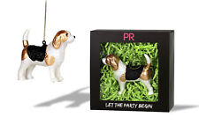 Party Rock | Beagle Glass Ornament | Animal Collection picture