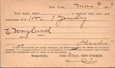 Advertising Postcard The Rural New Yorker March 9, 1909 picture