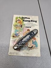Vintage, Kamp King, Imperial, Camp,Scout, Utility, Pocket Knife, USA,new sealed  picture