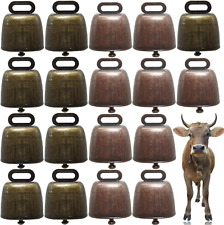 18PCS Cow Horse Sheep Grazing Copper Bells Cattle Farm Animal  picture