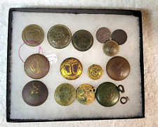 160 yr-old Excavated Crimean War (1853-56) French & Russian buttons; Sevastopol picture
