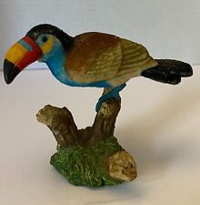 Toucan on Branch tropical Statue Figurine 3.25 tall picture