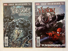 2 Marvel True Believers: Venom: Flashpoint #1 (2018)  + Dark Origin #1 Reprints picture