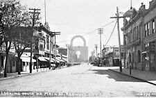 Main Street View Redwood City California CA Reprint Postcard picture