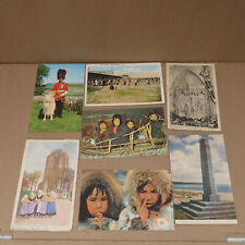 Huge Lot of Postcards 48 Pieces People Landmarks Animals RPPC Litho Etc picture