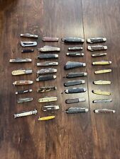 Vintage Pocket Knife Lot USA Made Assorted Old Timer ,Imperial , Barlow , Ect picture