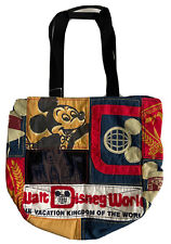 NEW Walt Disney Parks Mickey Mouse Tote 40th Anniversary Large Reusable Bag NWT picture