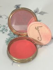 VINTAGE  COTY AIRSPUN SUB DEB CHEEK ROUGE BLUSH METAL COMPACT  SOLEIL D'OR NEW picture