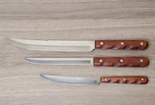 Lot of 3 Vtg Case XX Kitchen knives CAP 283-8